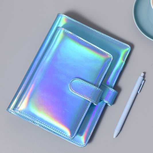 Holographic Refillable Ring Binder Journal - A5 & A6 Planner Notebook - product image 1