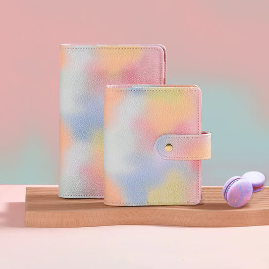 Pastel Pearl Planner Binder Notebook – Refillable A5/A6/A7 Journal Organizer - product image 1