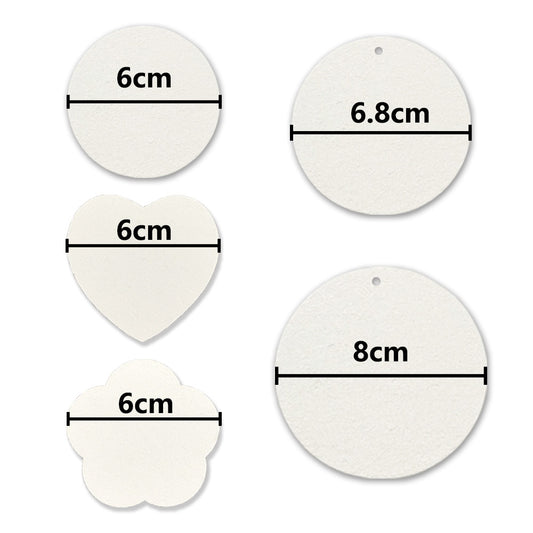 3D Paintable Water-Activated Sponge Art Shapes Kit - product image 1