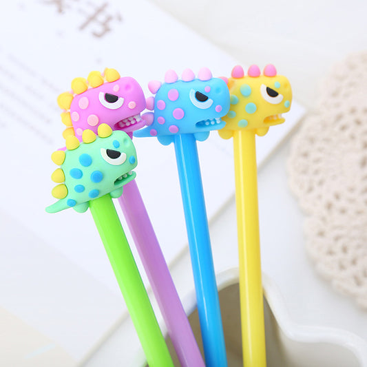 Cute Dinosaur Gel Pen - 0.5mm Cartoon Dino Writing Pen - product image 1