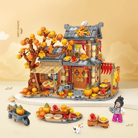 Cozy Seasonal Cottage Mini Building Block Set - product image 1