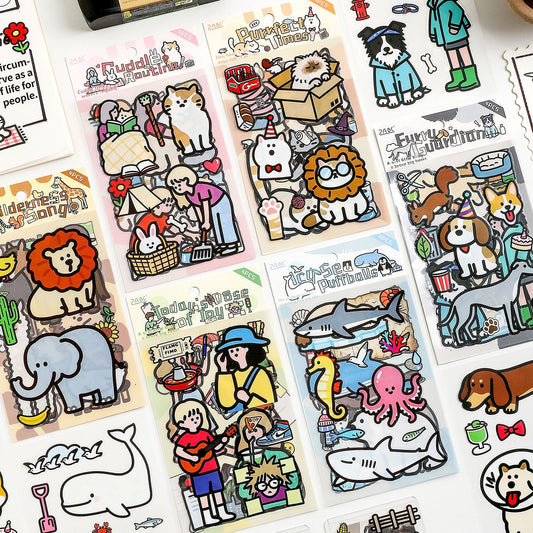 Today's Happiness Cute PET Decorative Sticker Pack - product image 1