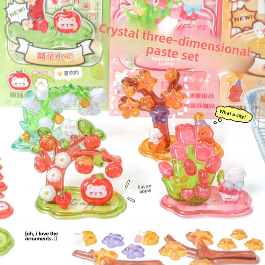 Cute Crystal Stack Sticker Collection - product image 1